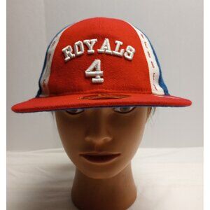 Reebok NBA Hardwood Classics Fitted Cap Hat Chris Webber Royals - Size: 7 3/8